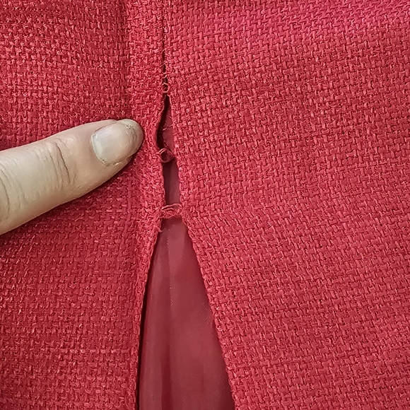 Tahari Pink Tweed Skirt Suit - Picture 9 of 9